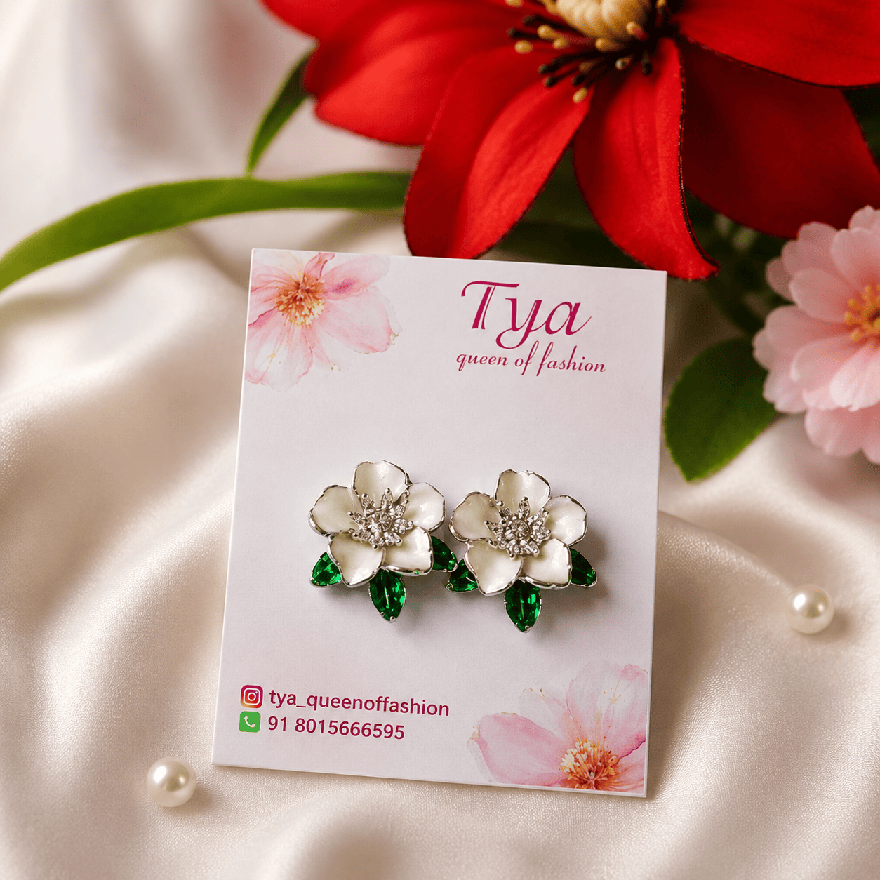 Metal earring