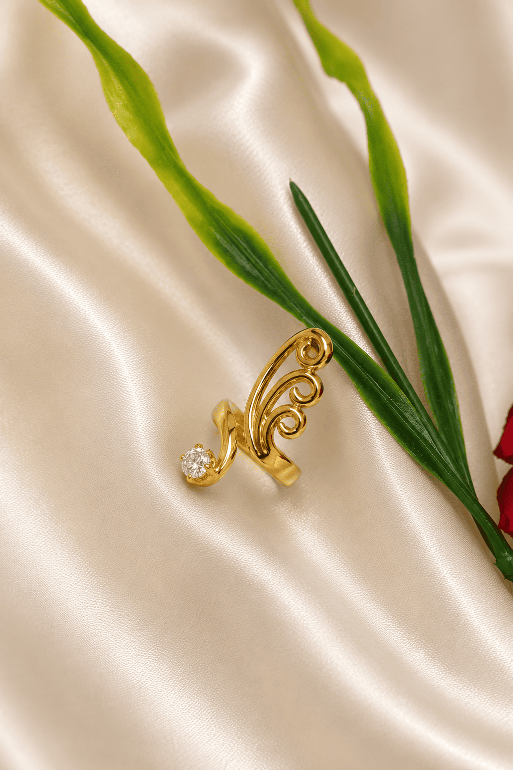 Peacock Ring (Anti-tarnish )