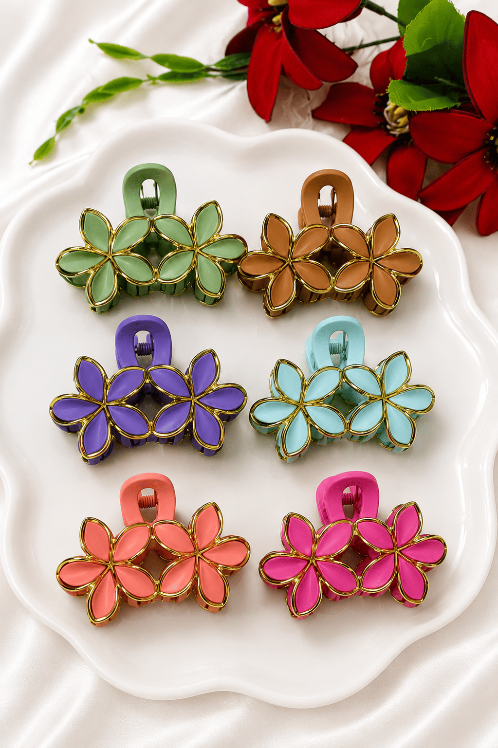 3d double layer mat finishing clay clip