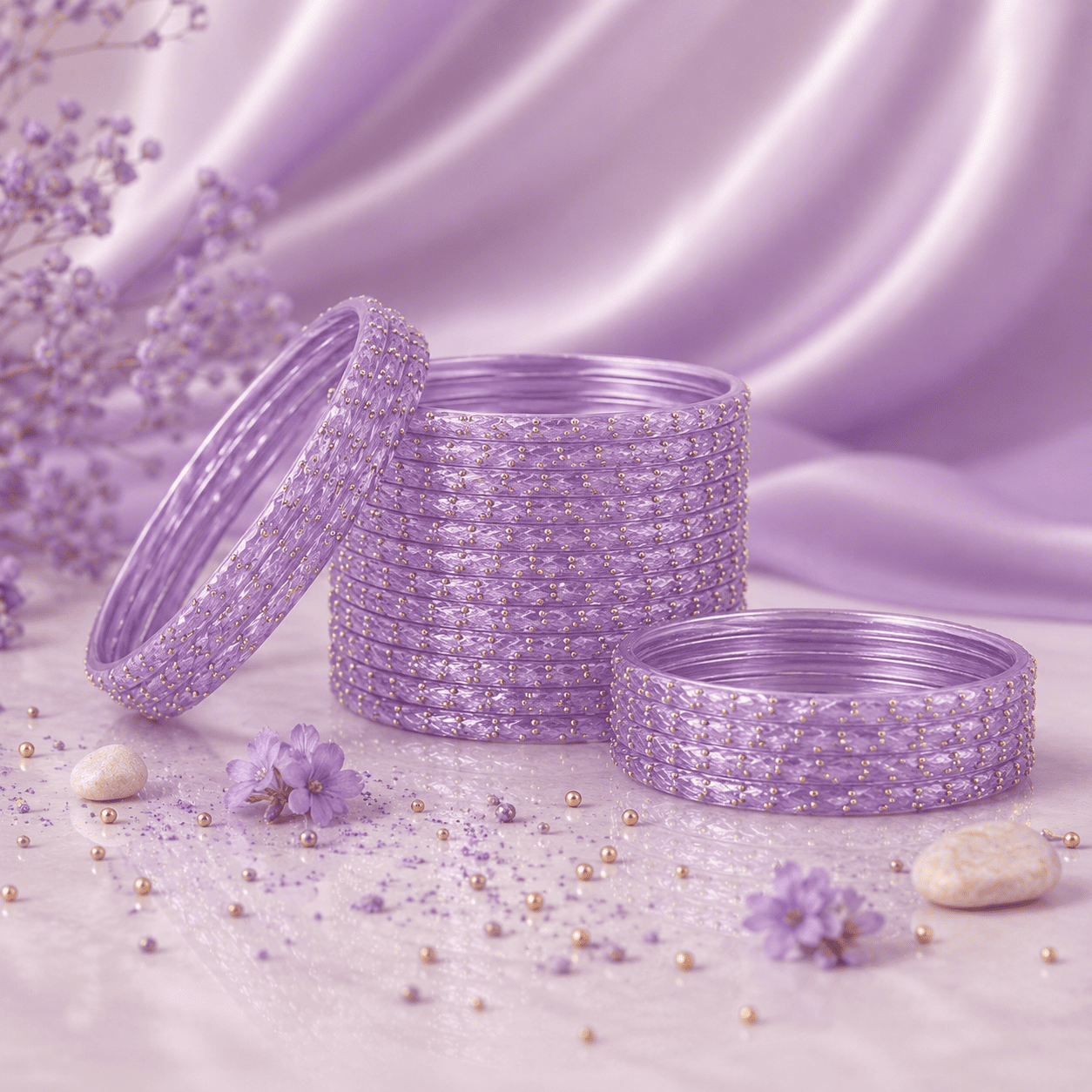 Rain drop bangles