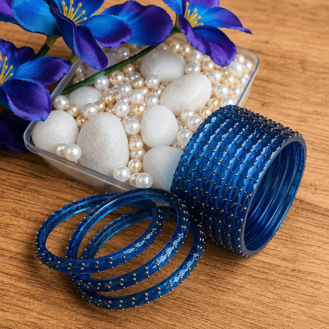 Rain drop bangles