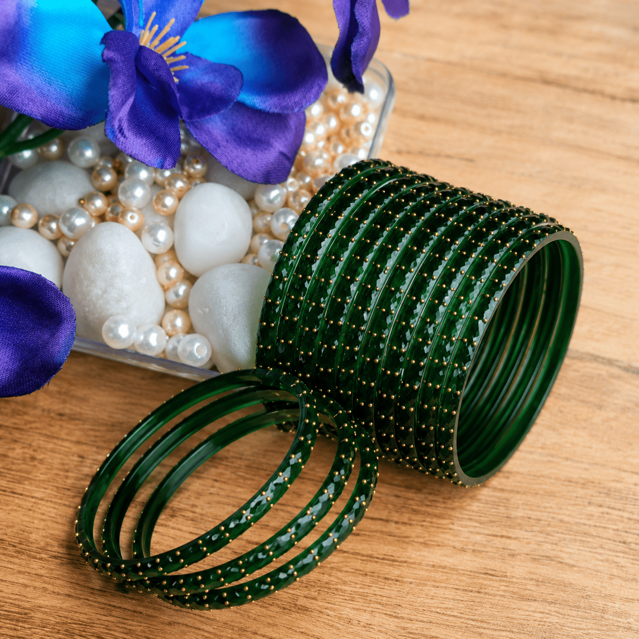 Rain drop bangles