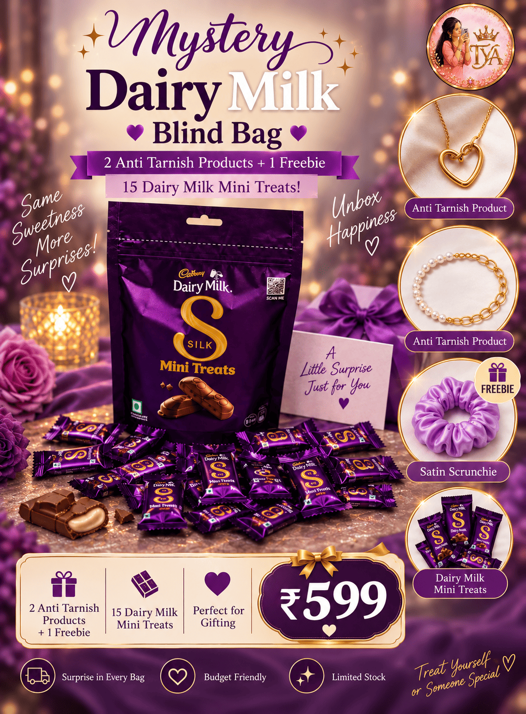 Mystery chocolate bag
